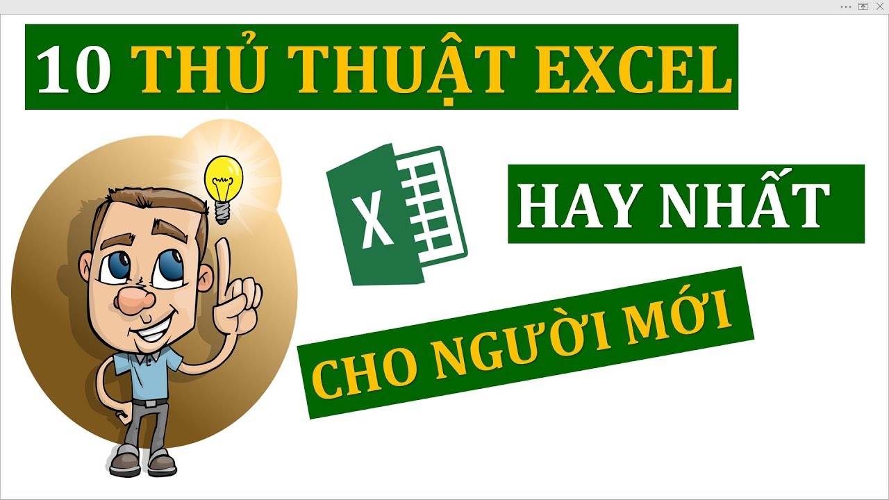10 hàm excel cơ bản nhưng cực kỳ quyền năng