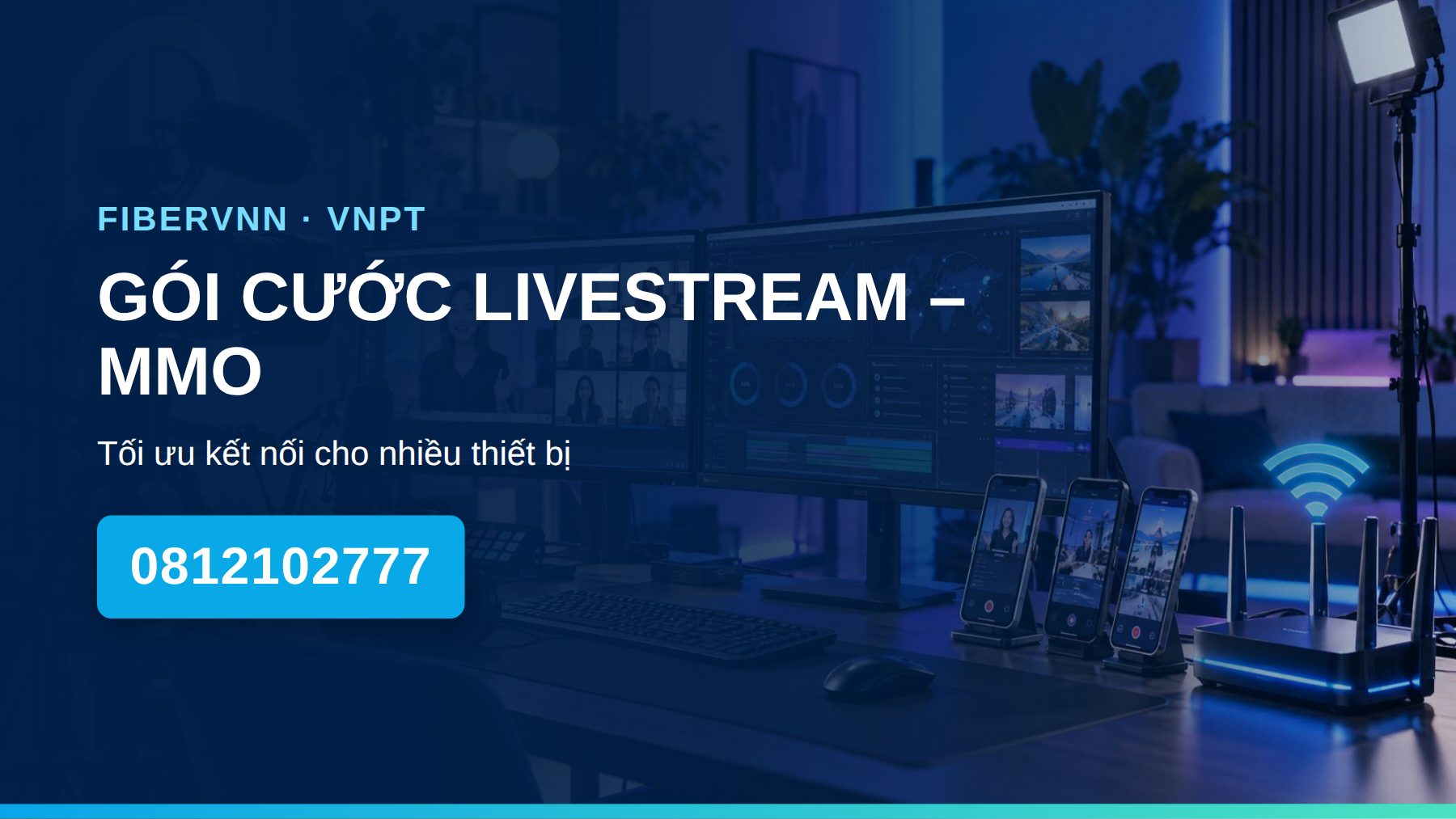 Đăng ký WiFi doanh nghiệp VNPT Online